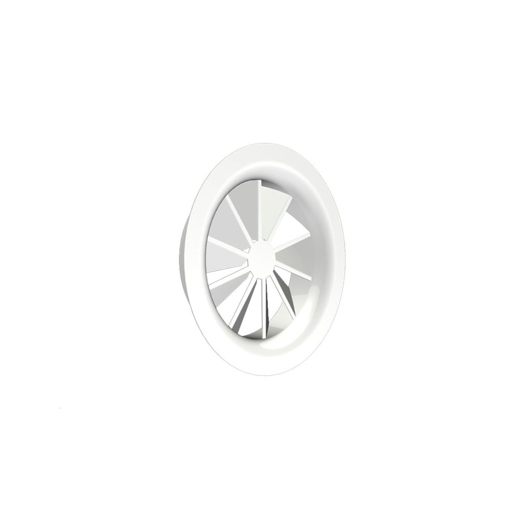 SFRA Swirl Fixed Round Aluminium Diffusers gallery detail image