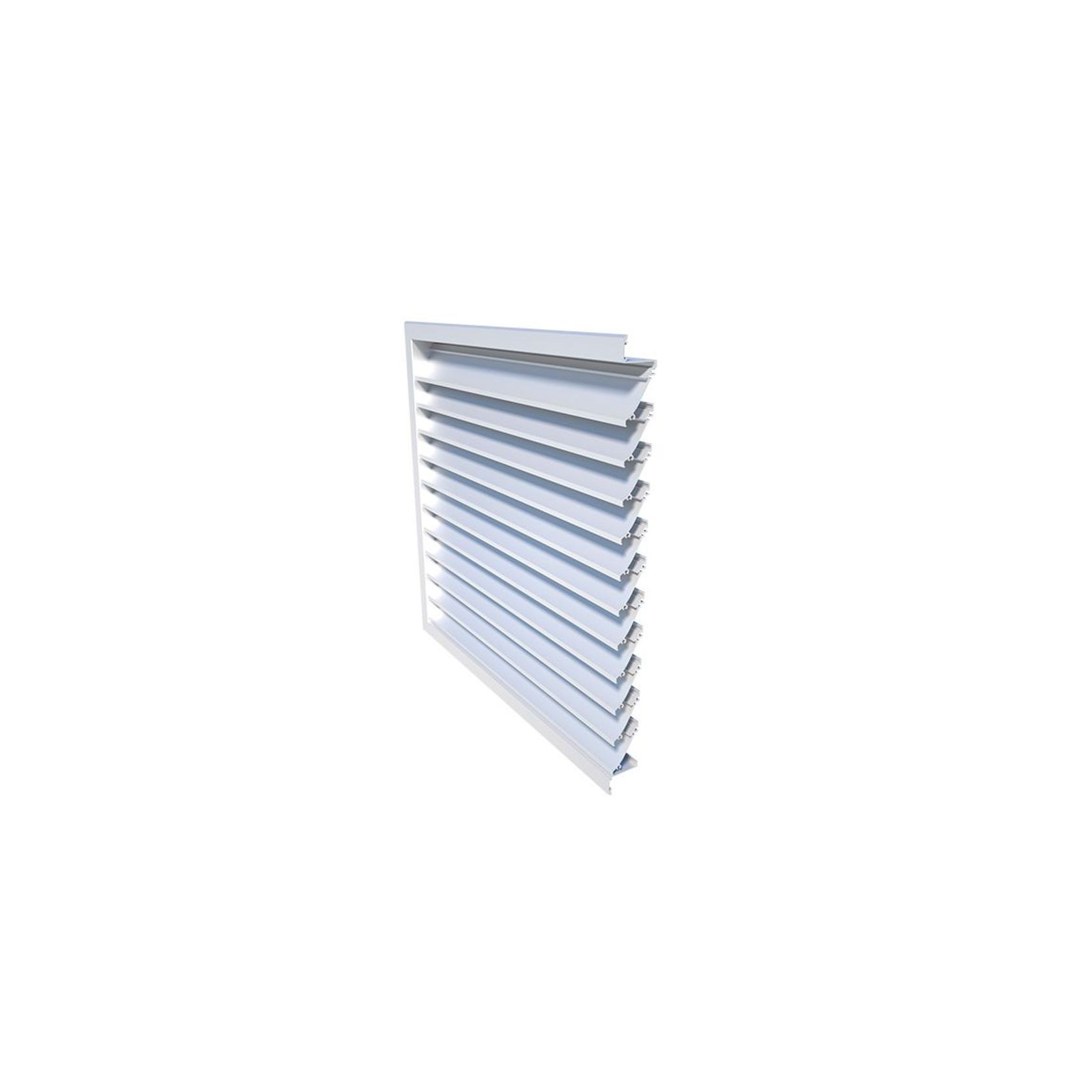 OHL-34 40mm Small Profile Weather Louver gallery detail image