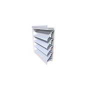 OHL-KD100 100mm Knockdown Weather Louver gallery detail image