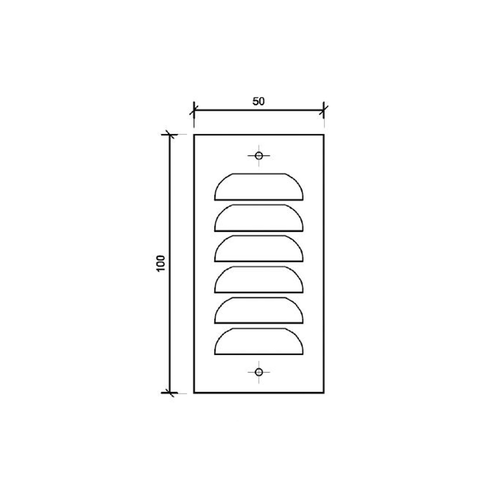 Aluminium Weephole Vent gallery detail image