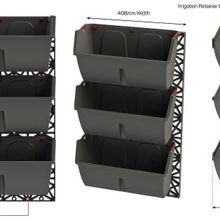 Gro-Wall® Slim Line Vertical Gardens by Atlantis gallery detail image