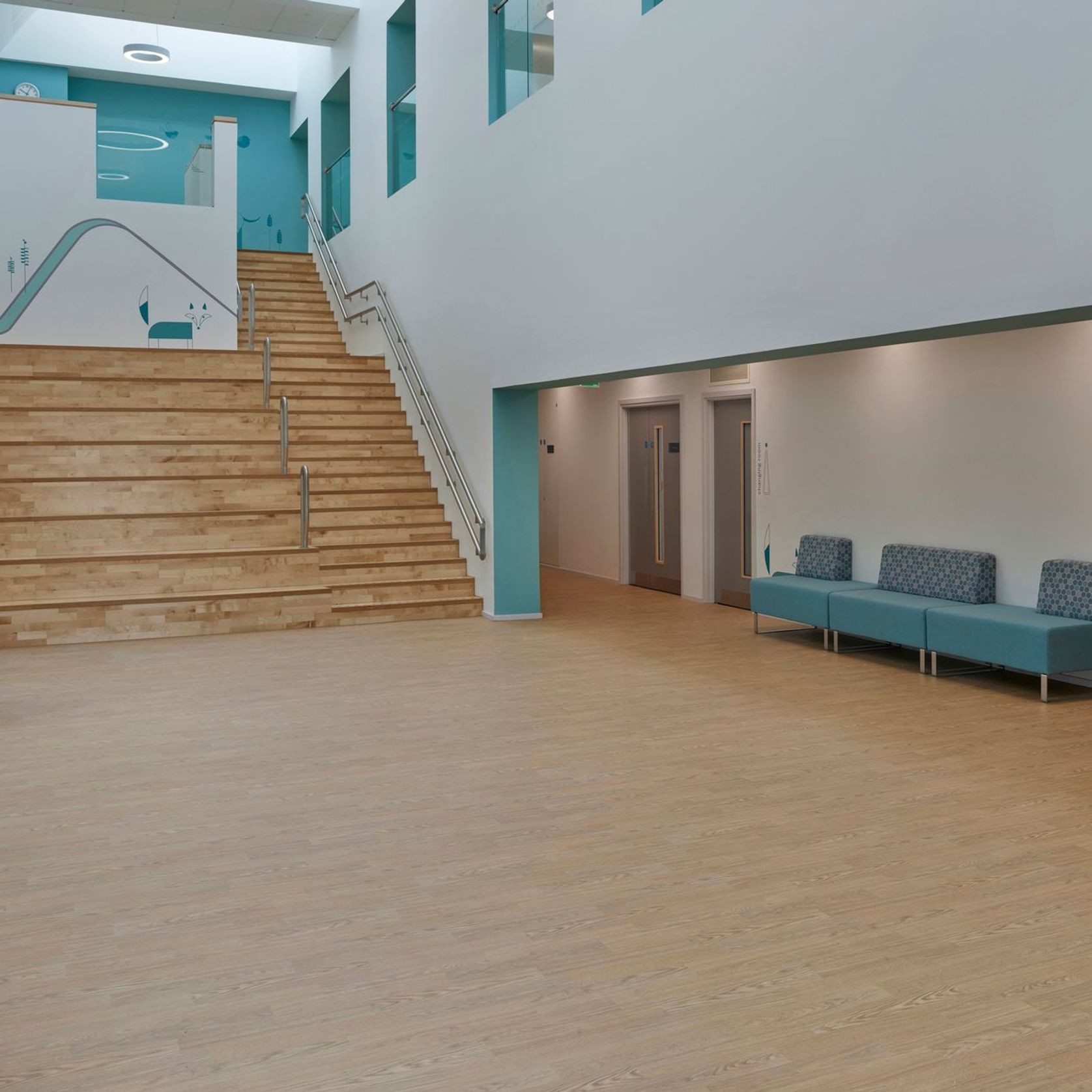 Altro Wood™ Adhesive-Free - R10 Safety Flooring gallery detail image