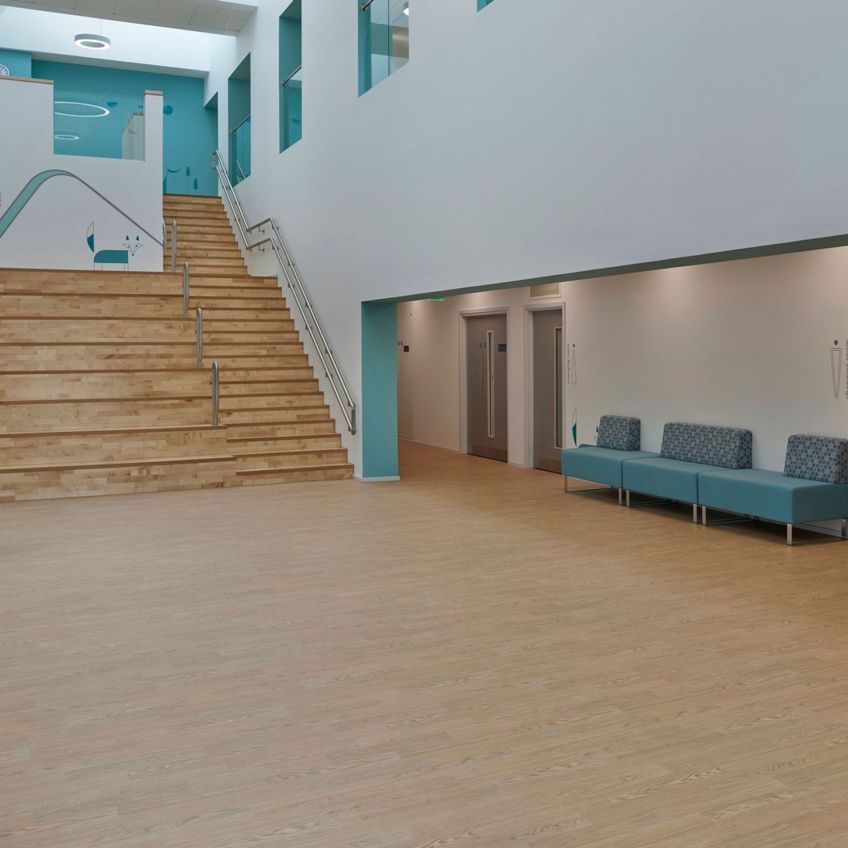 Altro Wood™ Adhesive-Free - R10 Safety Flooring gallery detail image