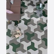 Versatile shaped woven eco-vinyl tiles by ntgrate® gallery detail image