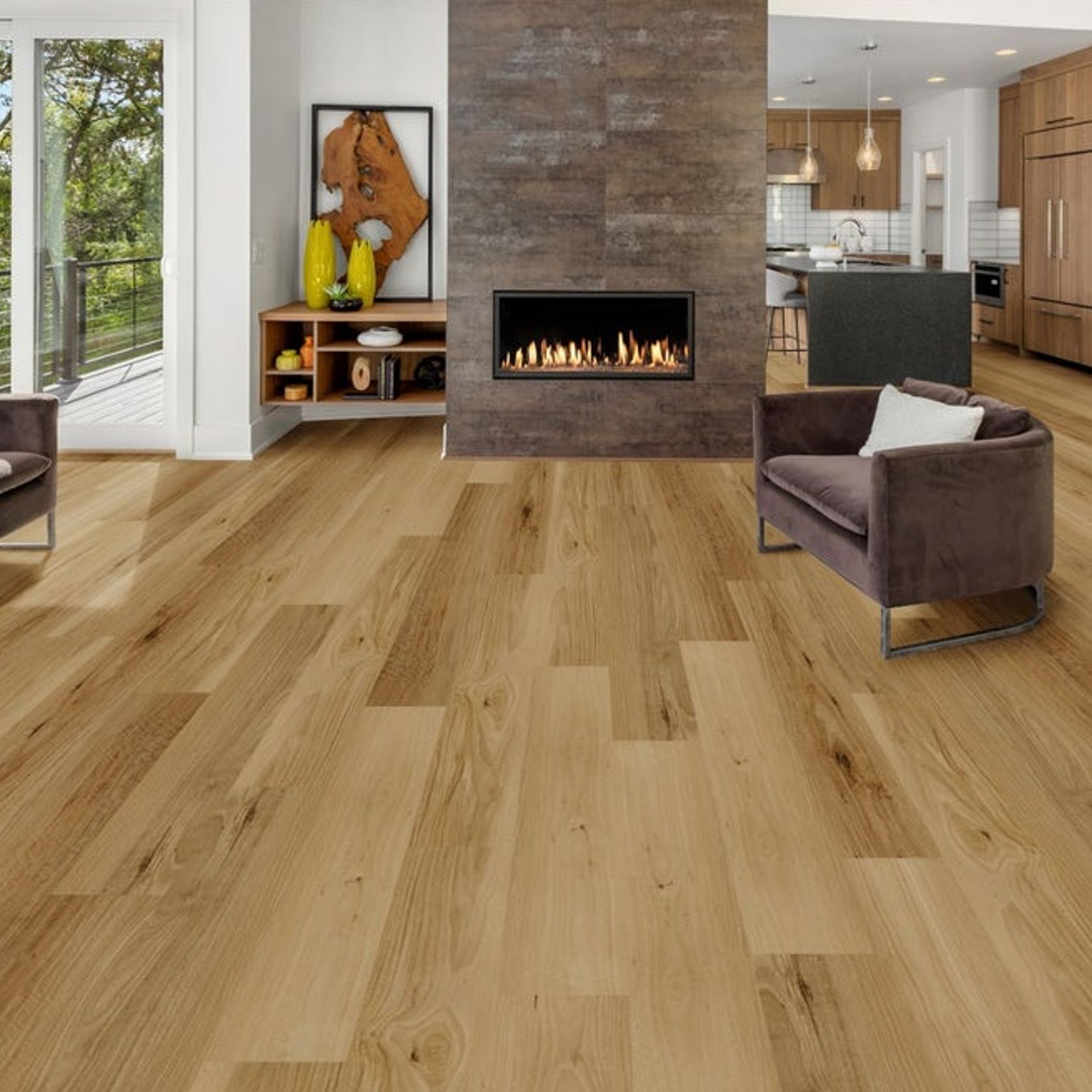 Inspiration Ultimate Hybrid LVT Blackbutt gallery detail image