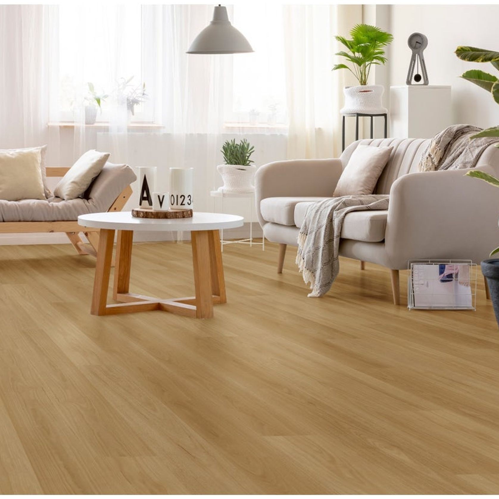 Inspiration Ultimate Spotted Gum Modern Hybrid Flooring gallery detail image