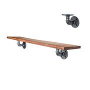 Reclaimed Kauri Pipe Bracket Shelf gallery detail image