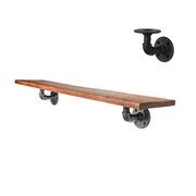 Reclaimed Kauri Pipe Bracket Shelf gallery detail image