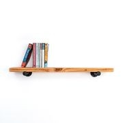Rustic Industrial Pipe Shelf 170cm gallery detail image