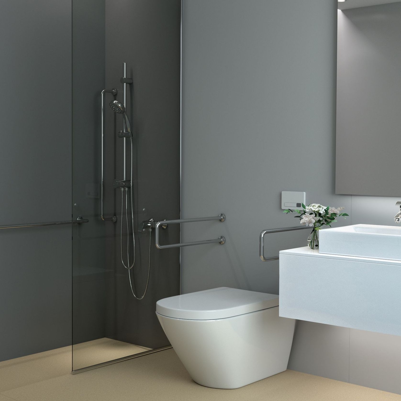 Altro Whiterock Satins™ Hygienic Wall Lining gallery detail image