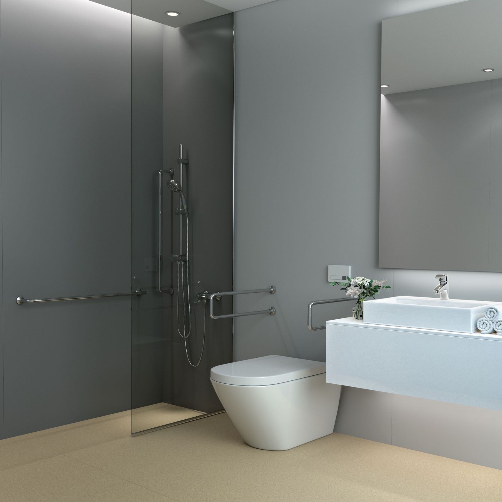 Altro Whiterock Satins™ Hygienic Wall Lining gallery detail image