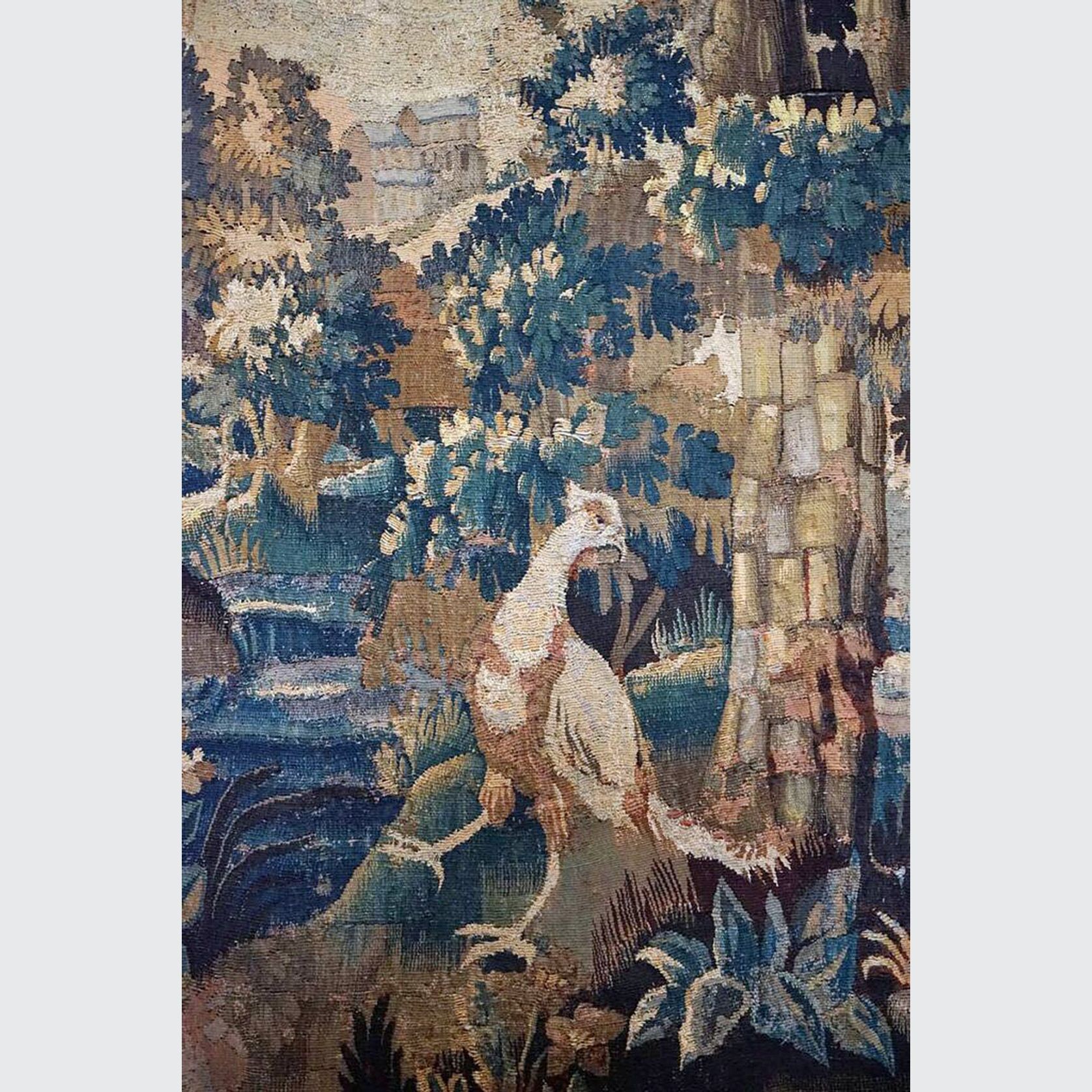 Antique French Aubusson Tapestry gallery detail image