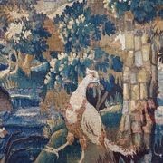 Antique French Aubusson Tapestry gallery detail image