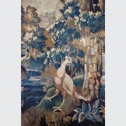 Antique French Aubusson Tapestry gallery detail image