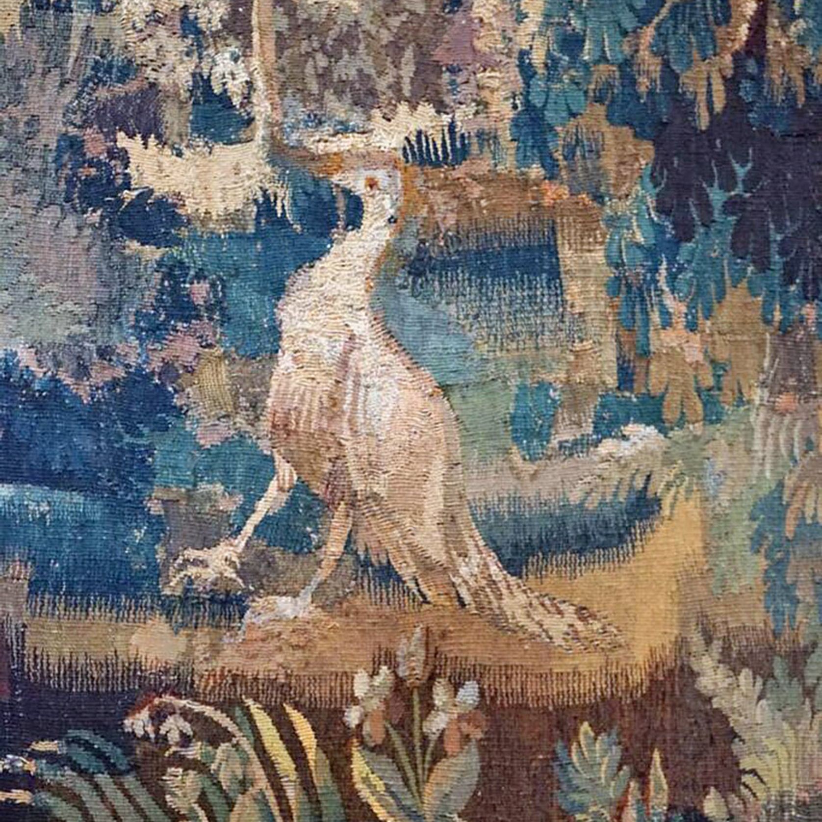Antique French Aubusson Tapestry gallery detail image