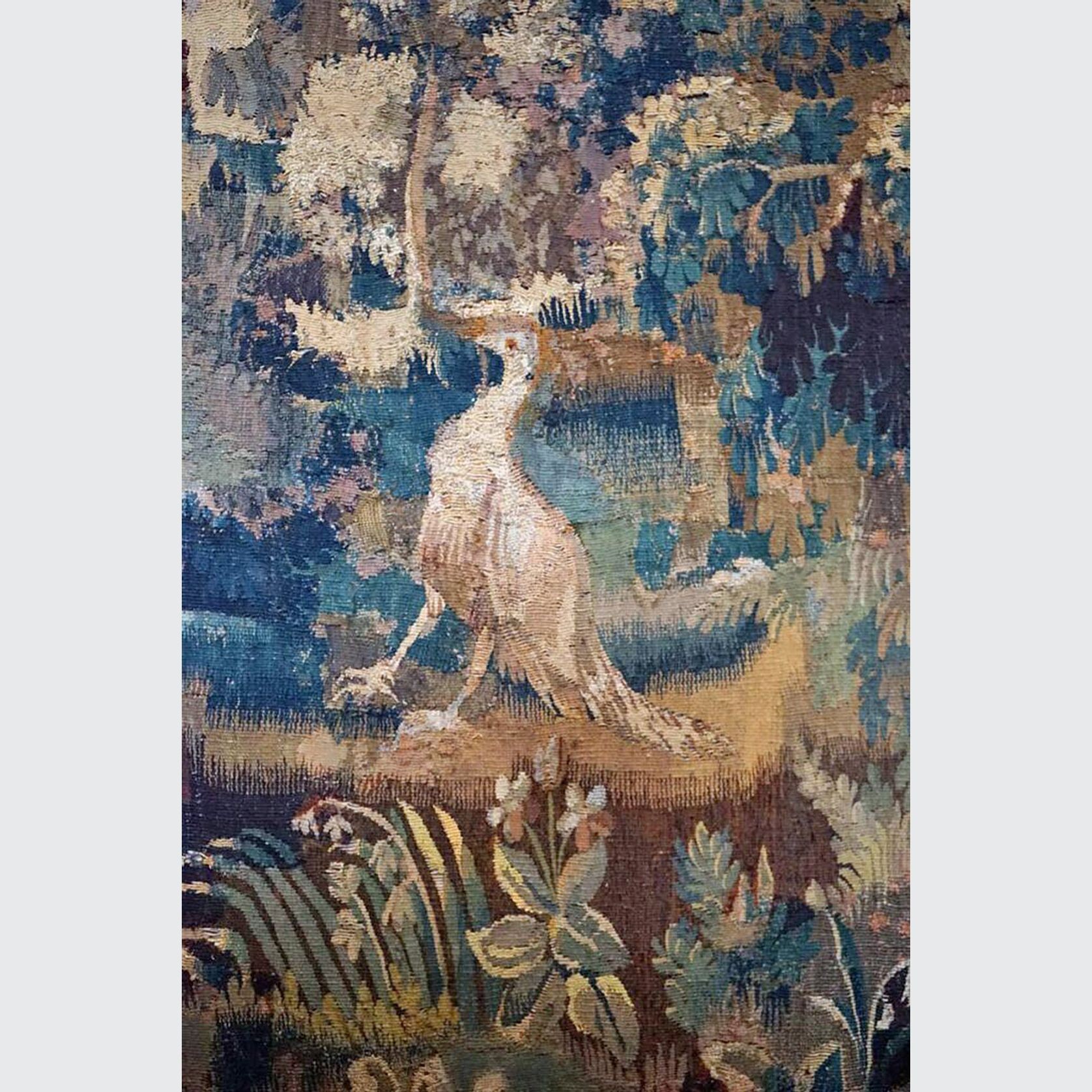 Antique French Aubusson Tapestry gallery detail image