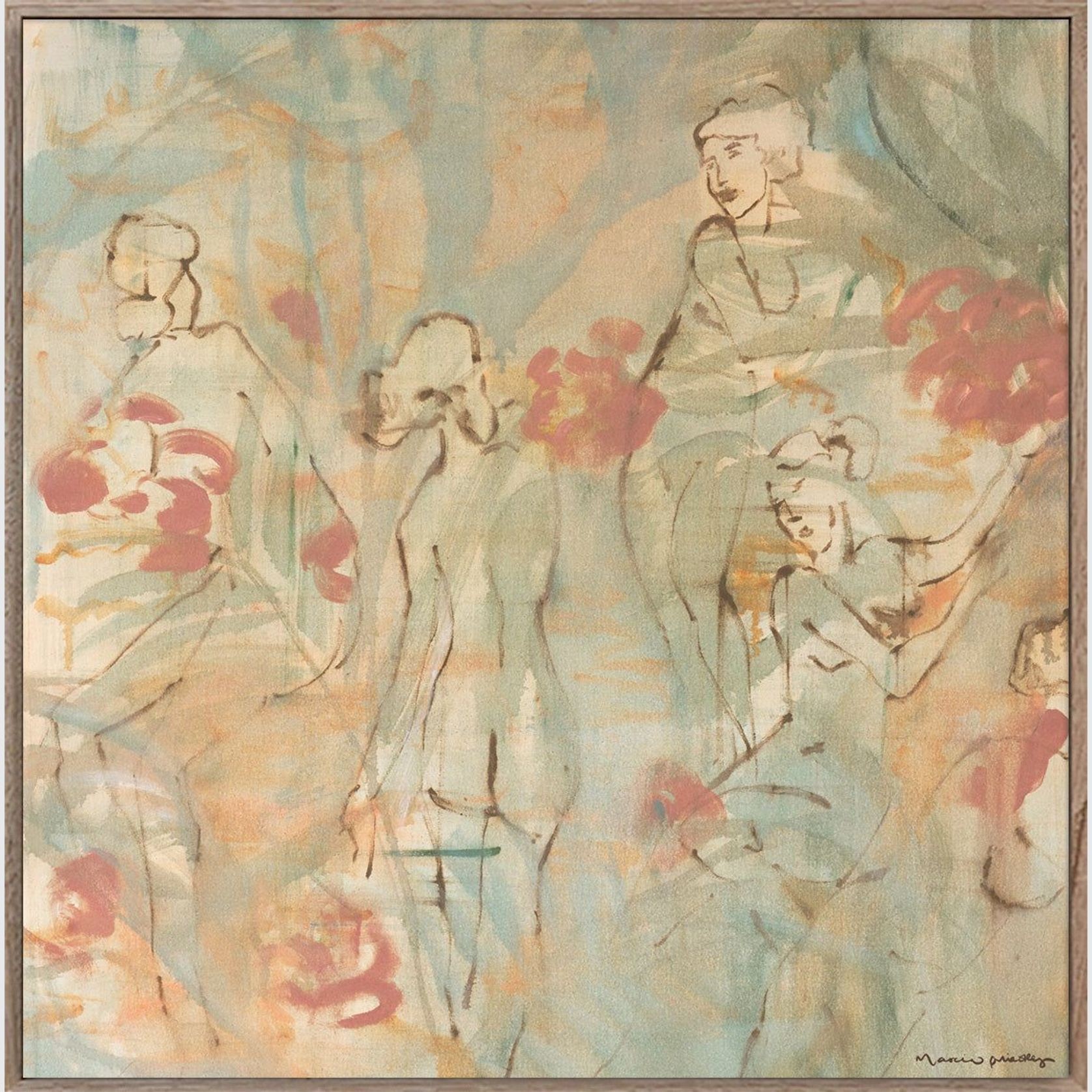 Flowering Peagantry - Limited Edition Print gallery detail image