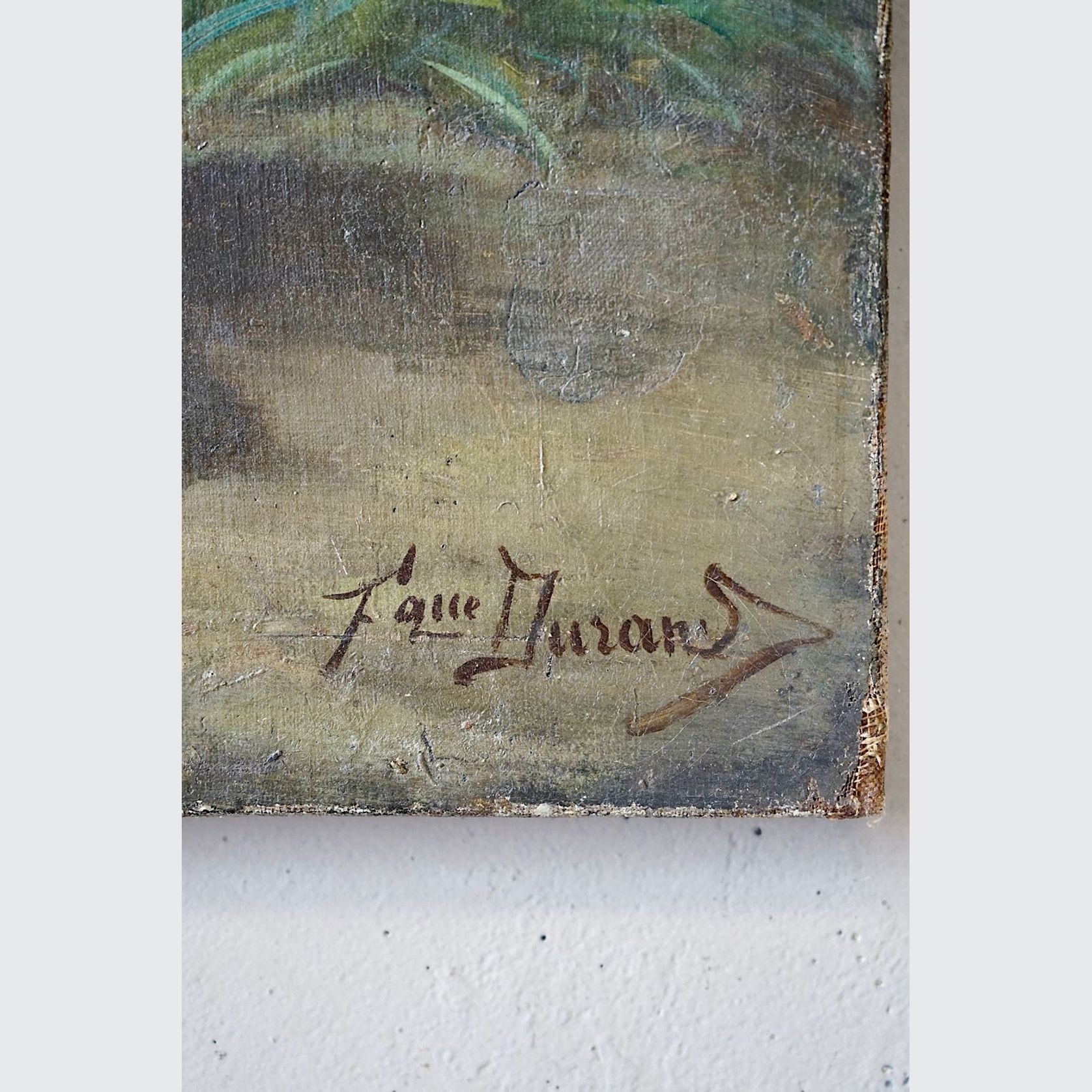 French Antique Sill Life Oil Painting gallery detail image