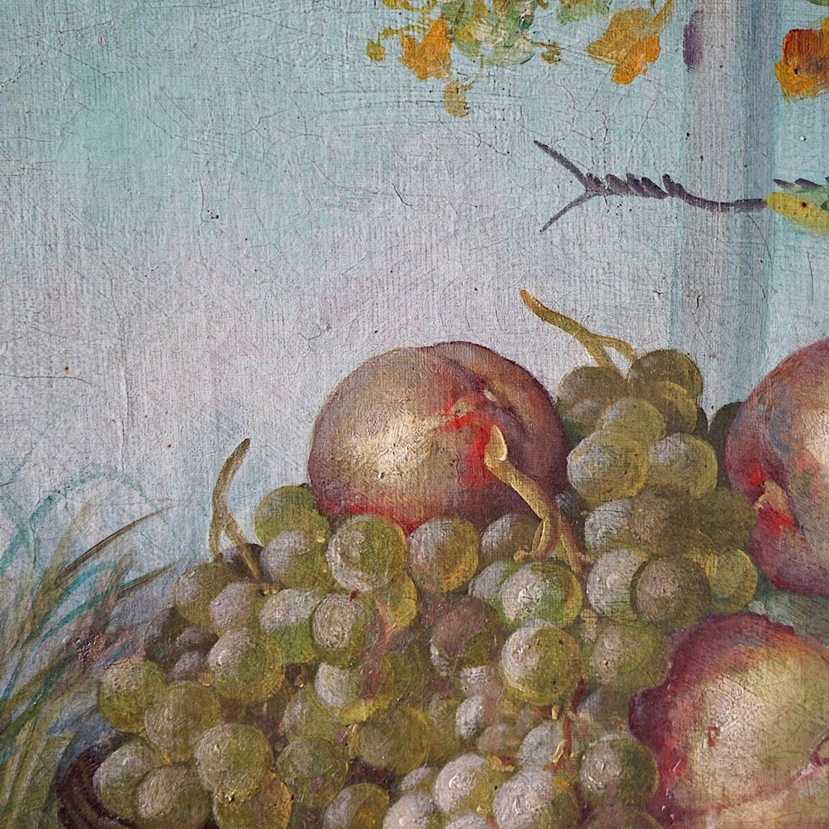 French Antique Sill Life Oil Painting gallery detail image