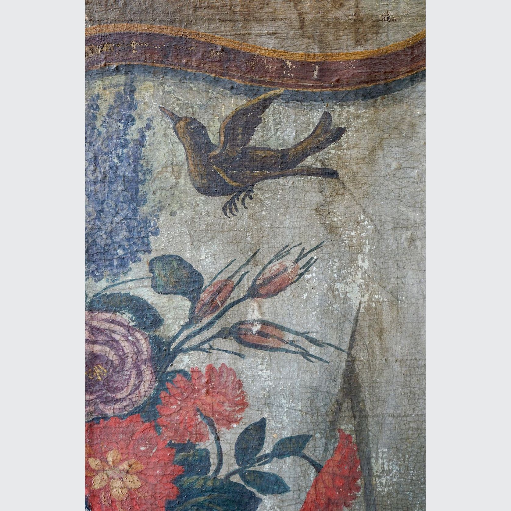 18th Century French Decorative Dessus-de-Porte Painting gallery detail image