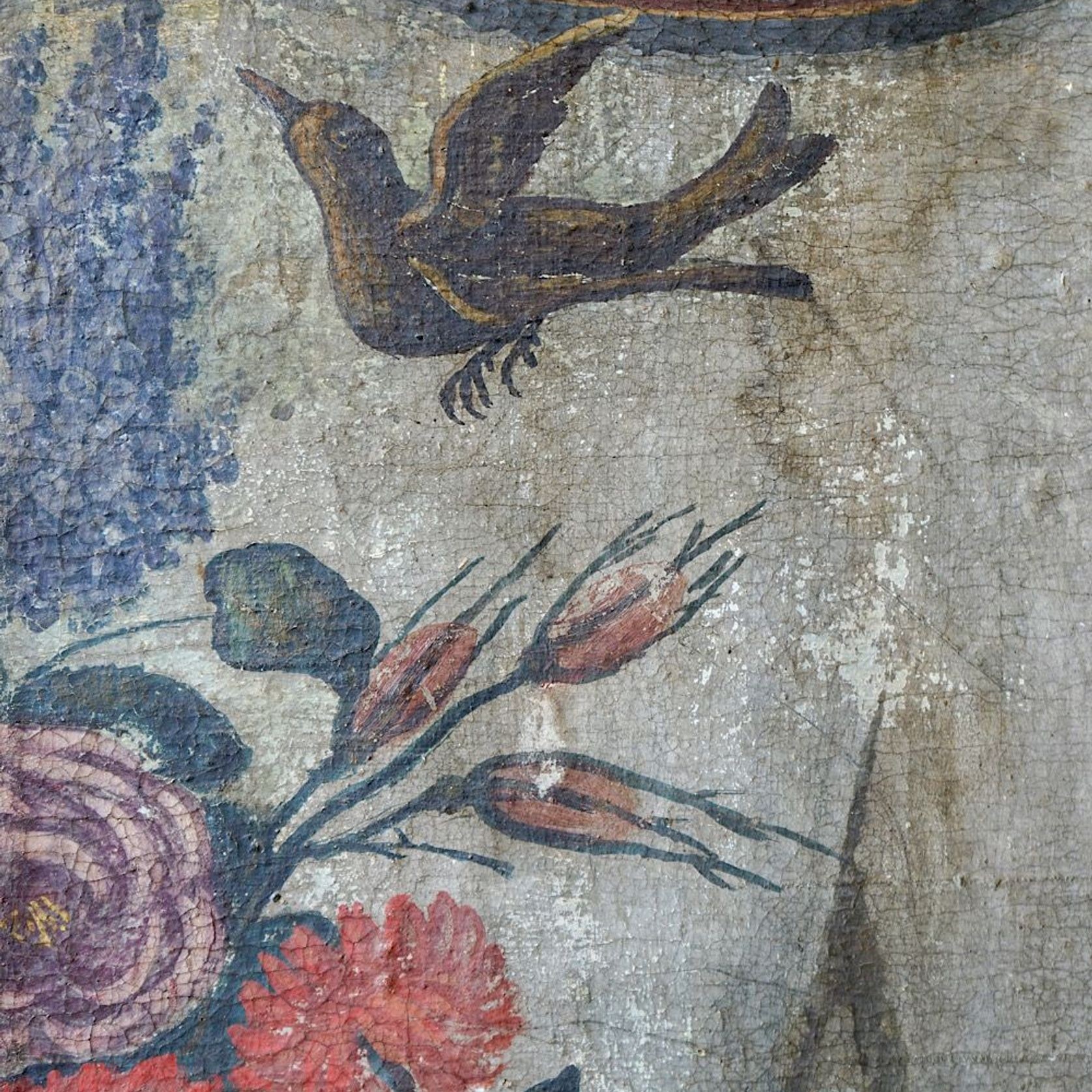 18th Century French Decorative Dessus-de-Porte Painting gallery detail image