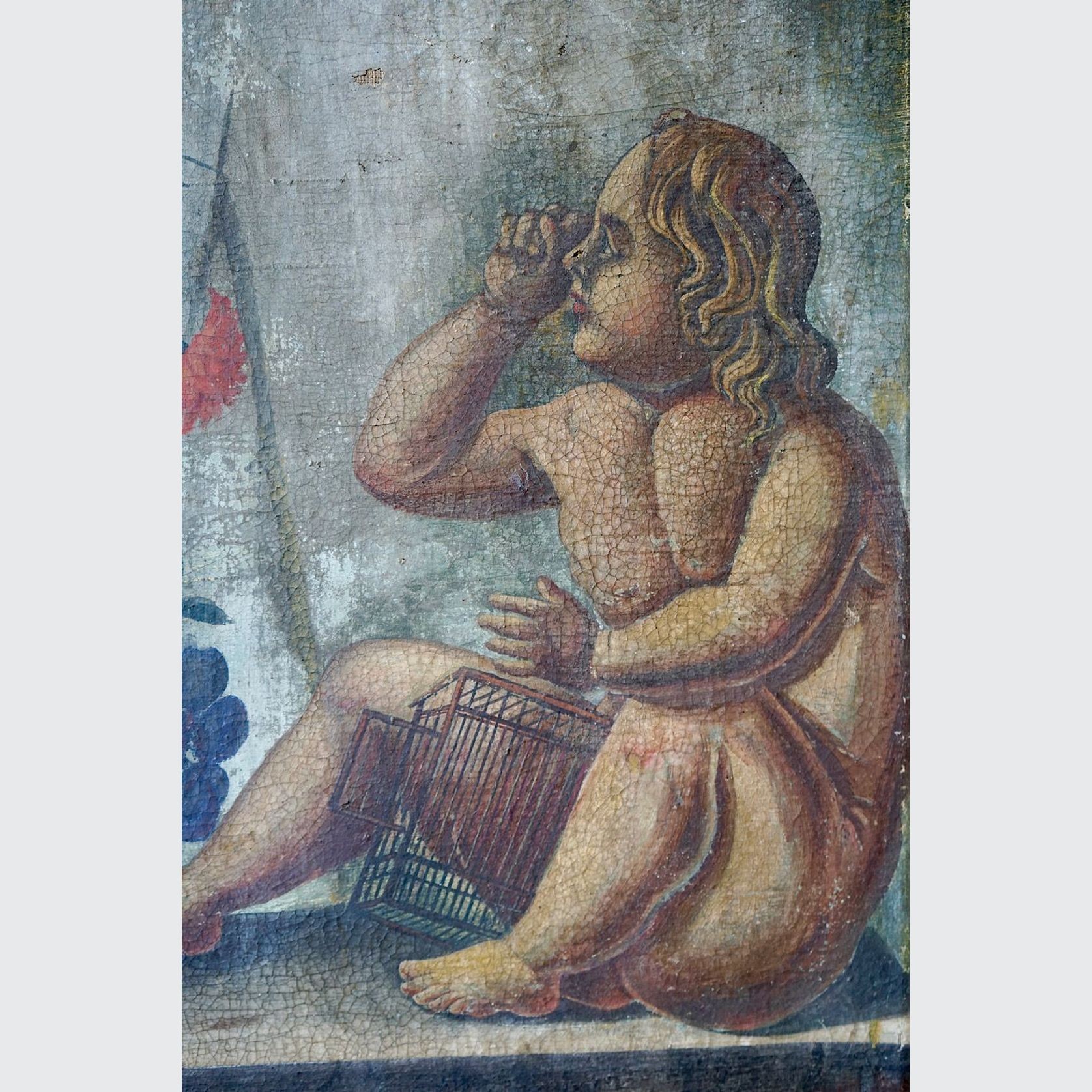 18th Century French Decorative Dessus-de-Porte Painting gallery detail image