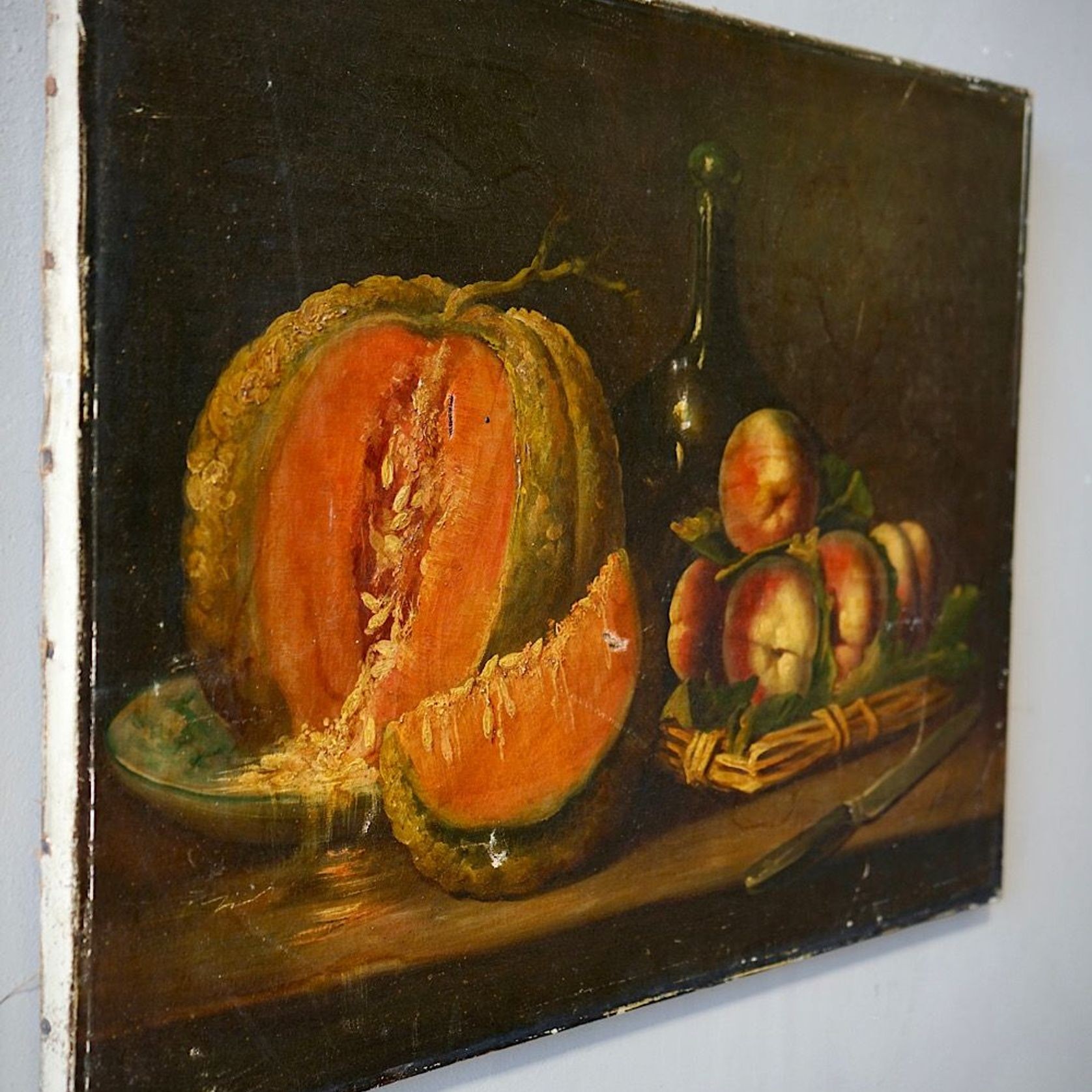 French Antique Still-Life Oil Painting gallery detail image