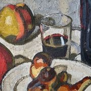 French Antique Still-Life Oil Painting gallery detail image