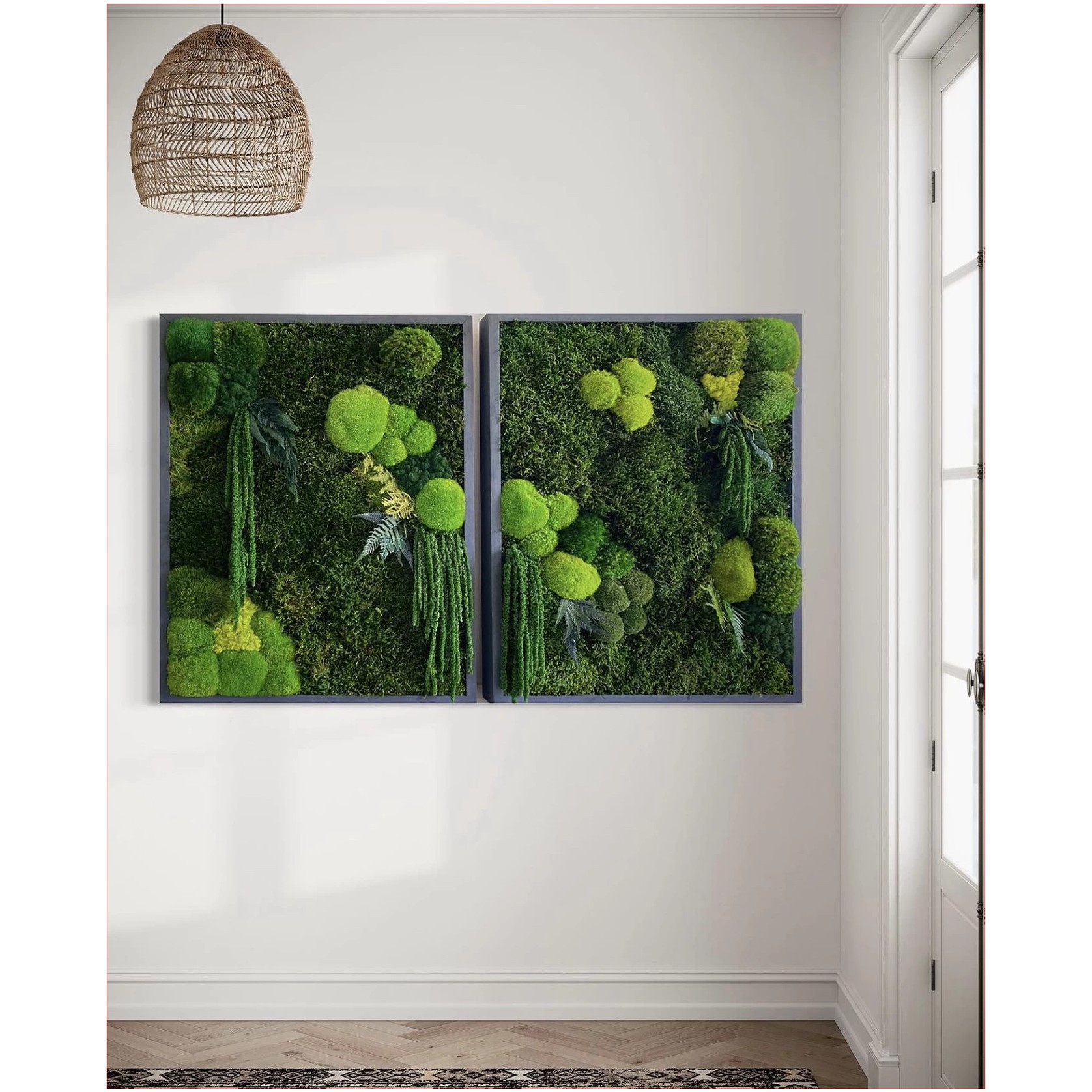 Moss Wall Art - Hanging Forest gallery detail image