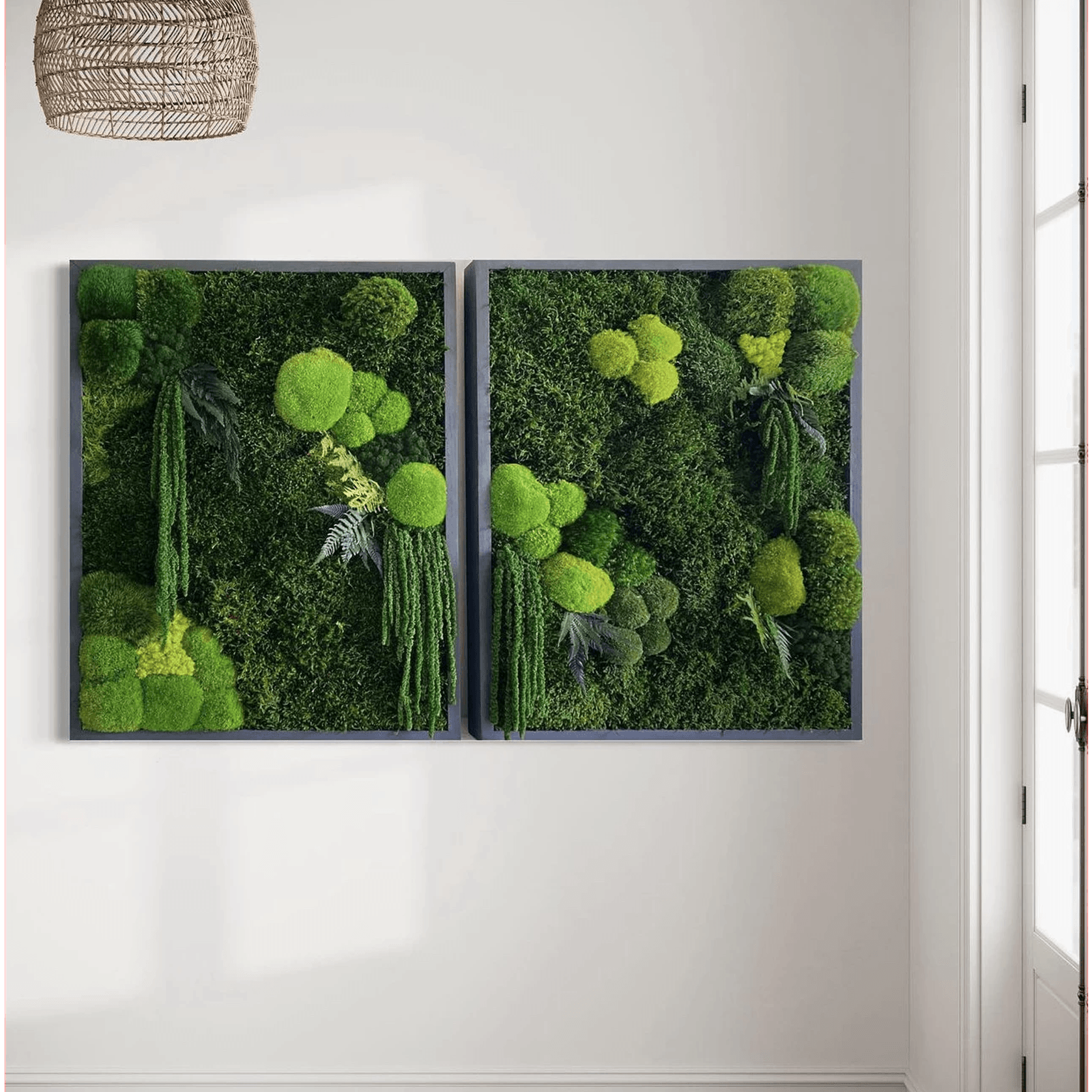 Moss Wall Art - Hanging Forest gallery detail image