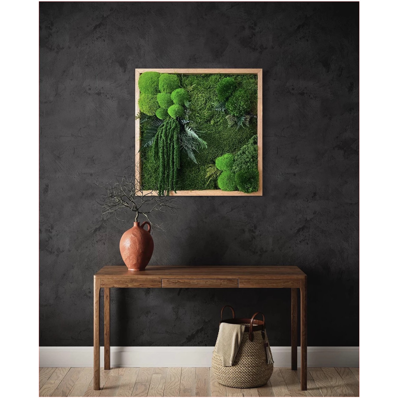 Moss Wall Art - Hanging Forest gallery detail image