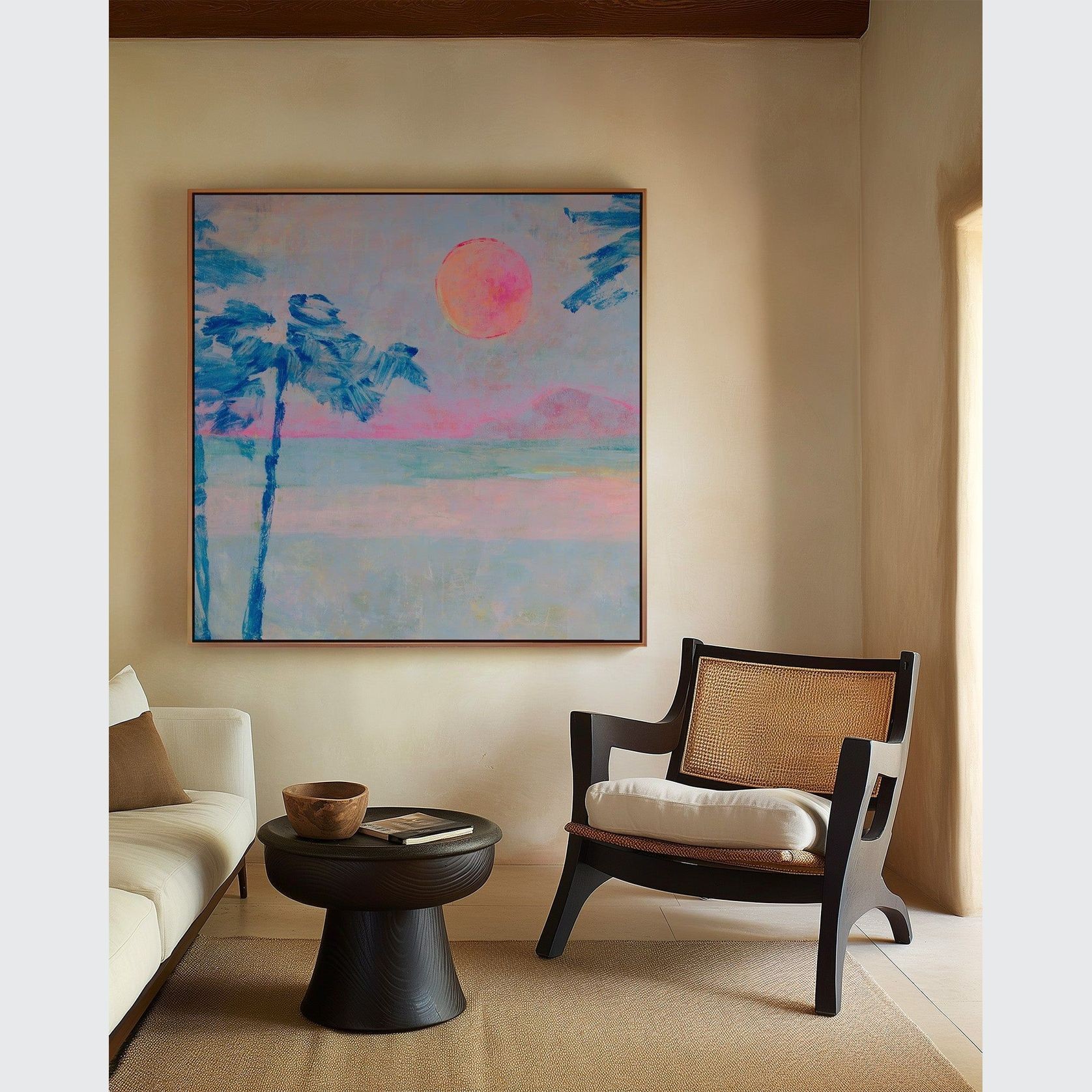 Neon Moonscape - Limited Edition Print gallery detail image