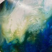 "Ocean Surges" Oil On Hardboard By Hector Montero gallery detail image