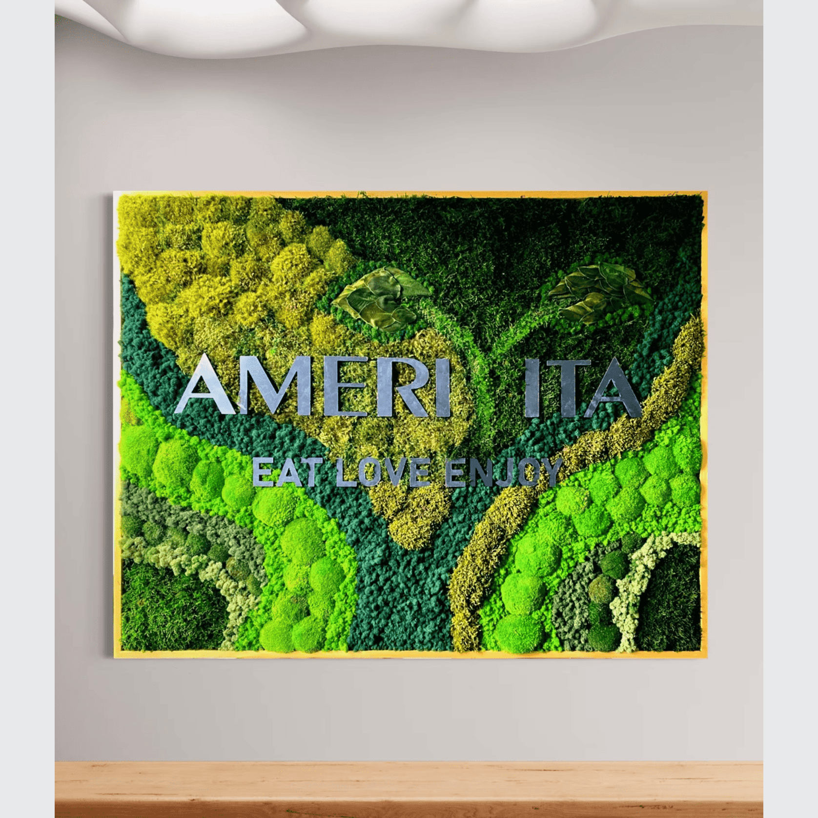 Moss Wall Art - Custom Business Logo/Signage gallery detail image