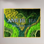 Moss Wall Art - Custom Business Logo/Signage gallery detail image