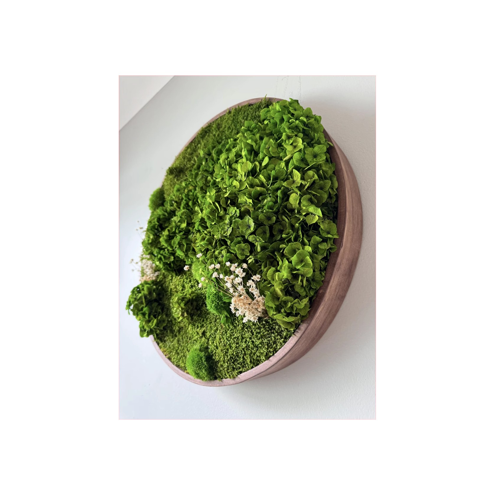 Round Moss Wall Art - Horten gallery detail image