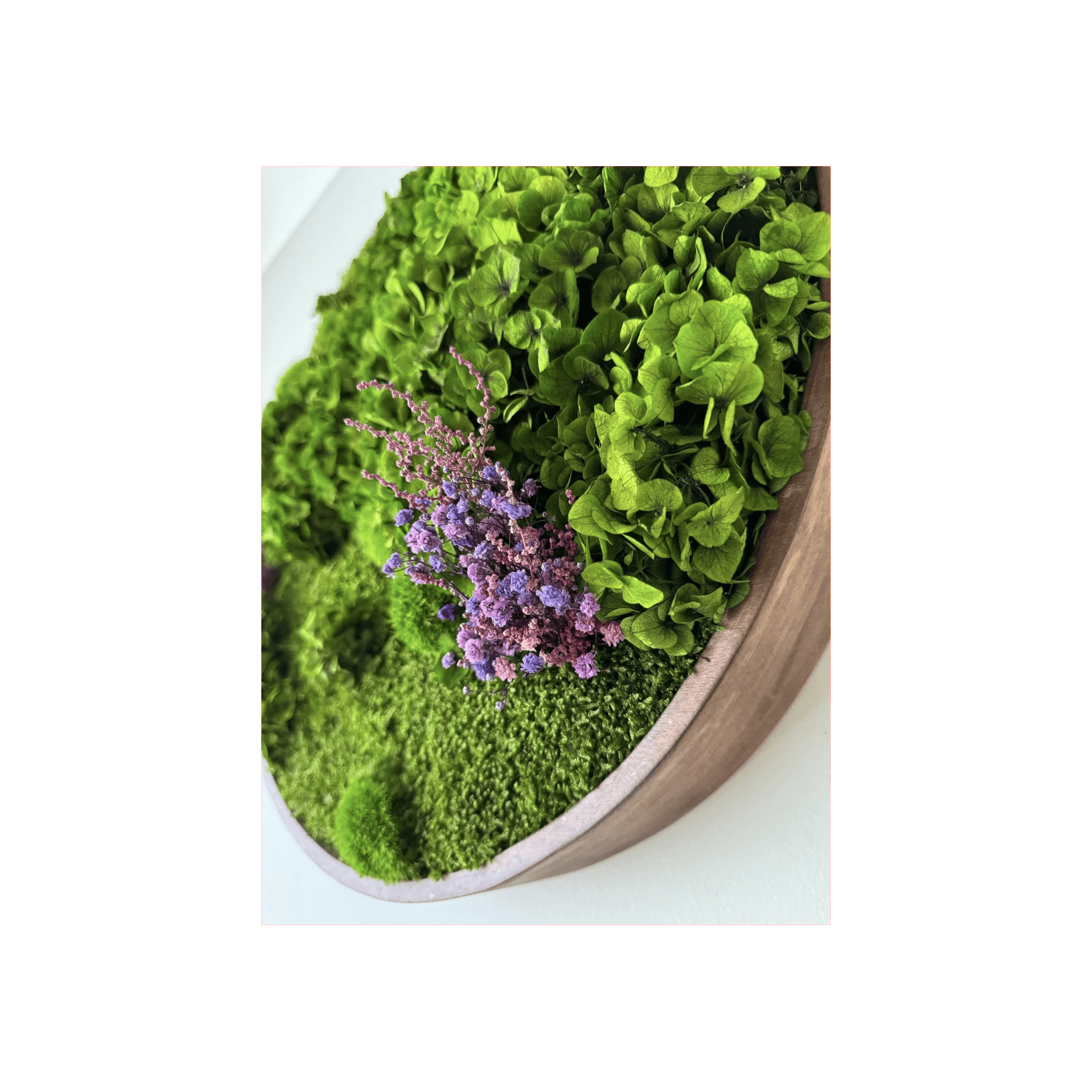 Round Moss Wall Art - Horten gallery detail image