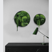 Round Moss Wall Art - Forest gallery detail image