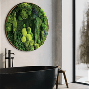 Round Moss Wall Art - L Forest gallery detail image
