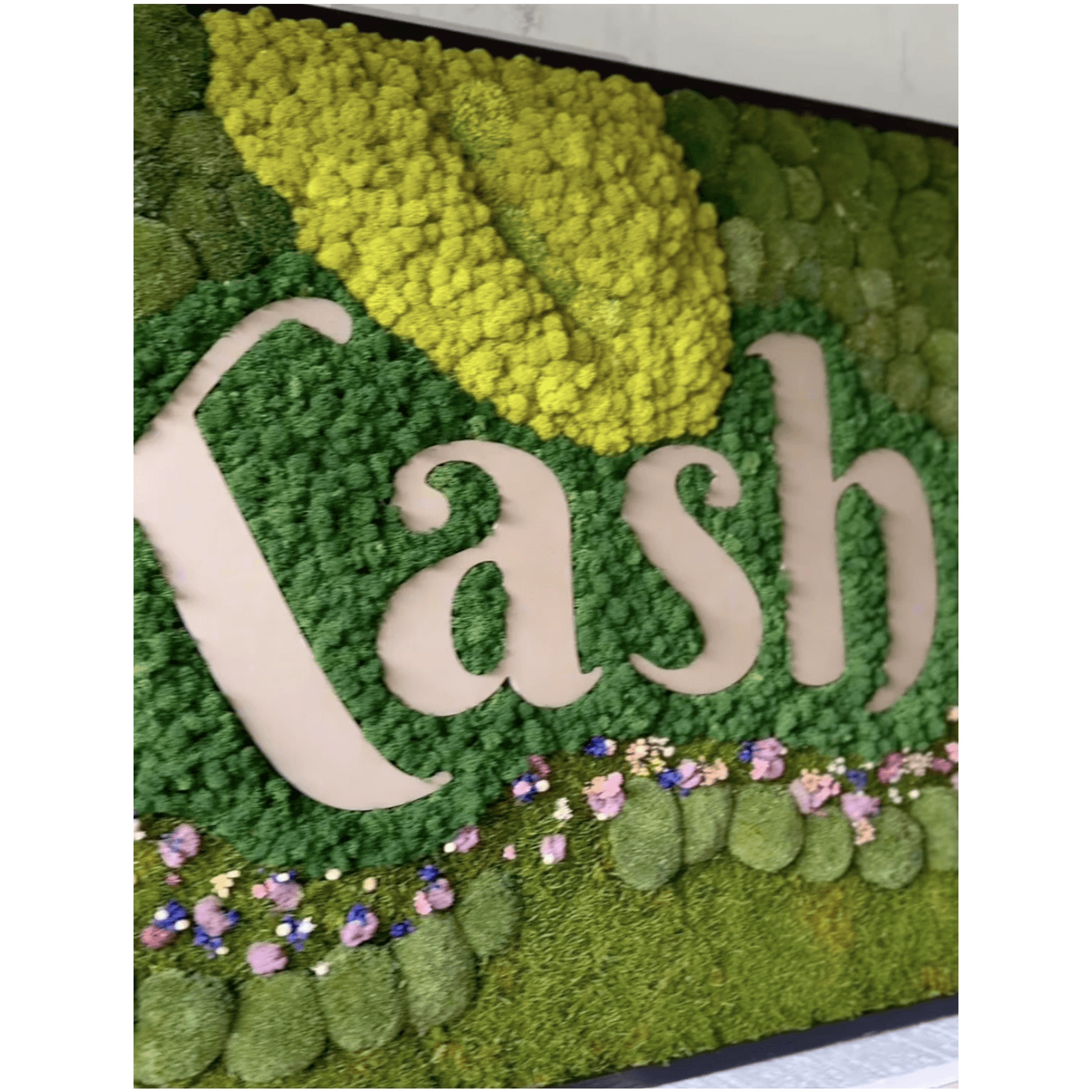 Moss Wall Art - Custom Business Logo/Signage gallery detail image