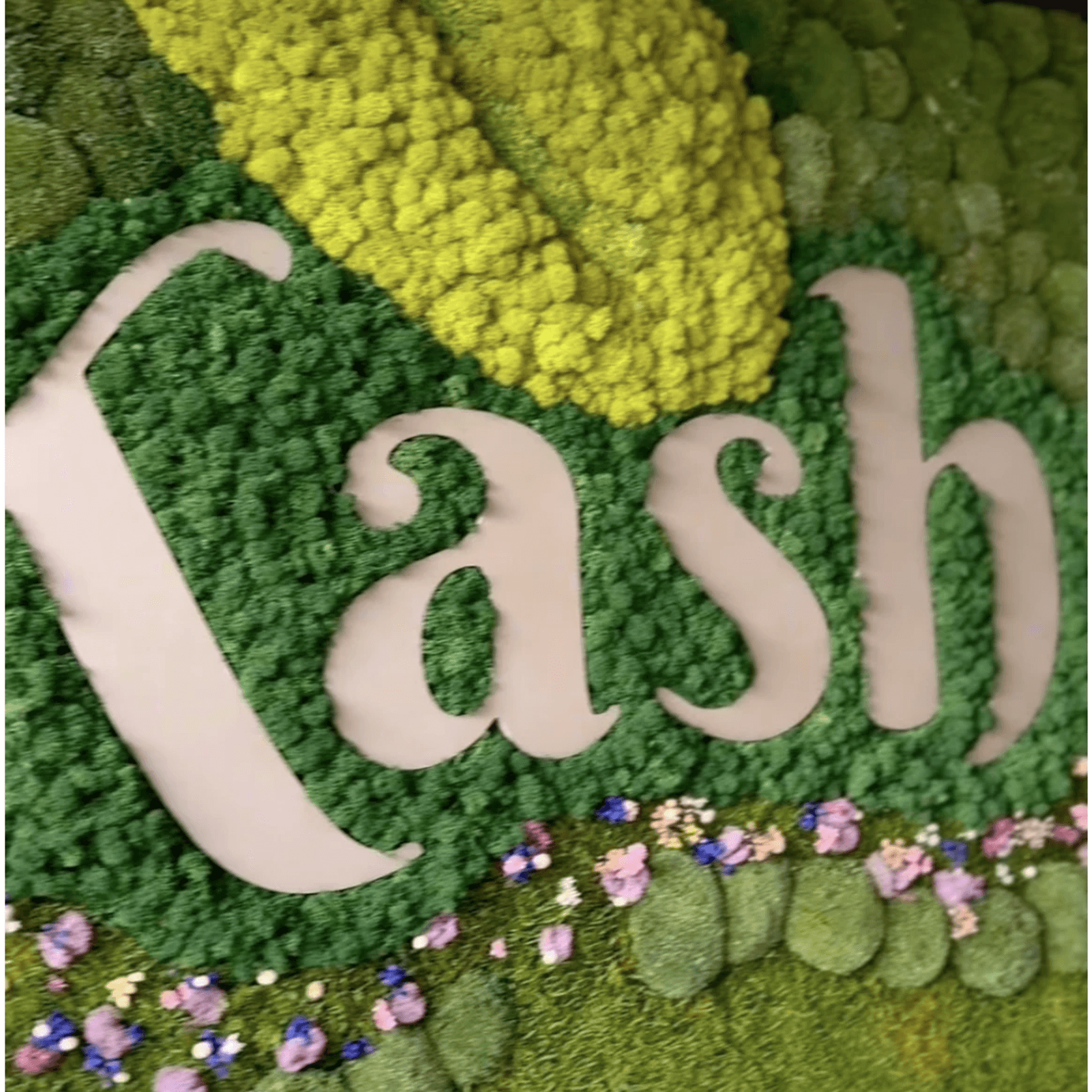 Moss Wall Art - Custom Business Logo/Signage gallery detail image