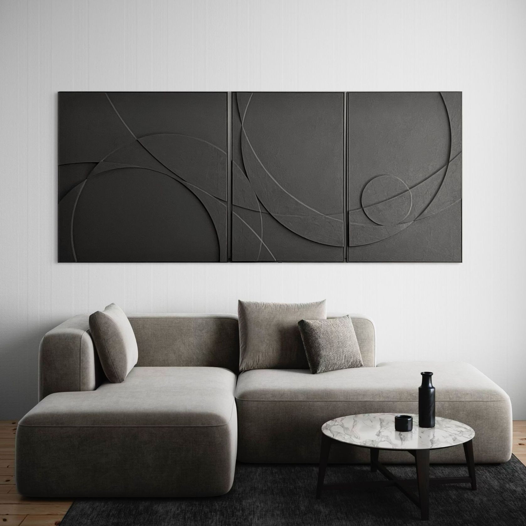 Dusk & Dawn | Original Art - Black gallery detail image