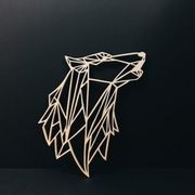 Wolf 3D Printed Animal Wall Decor gallery detail image