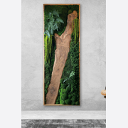 Moss Wall Art - Live Edge Wood gallery detail image