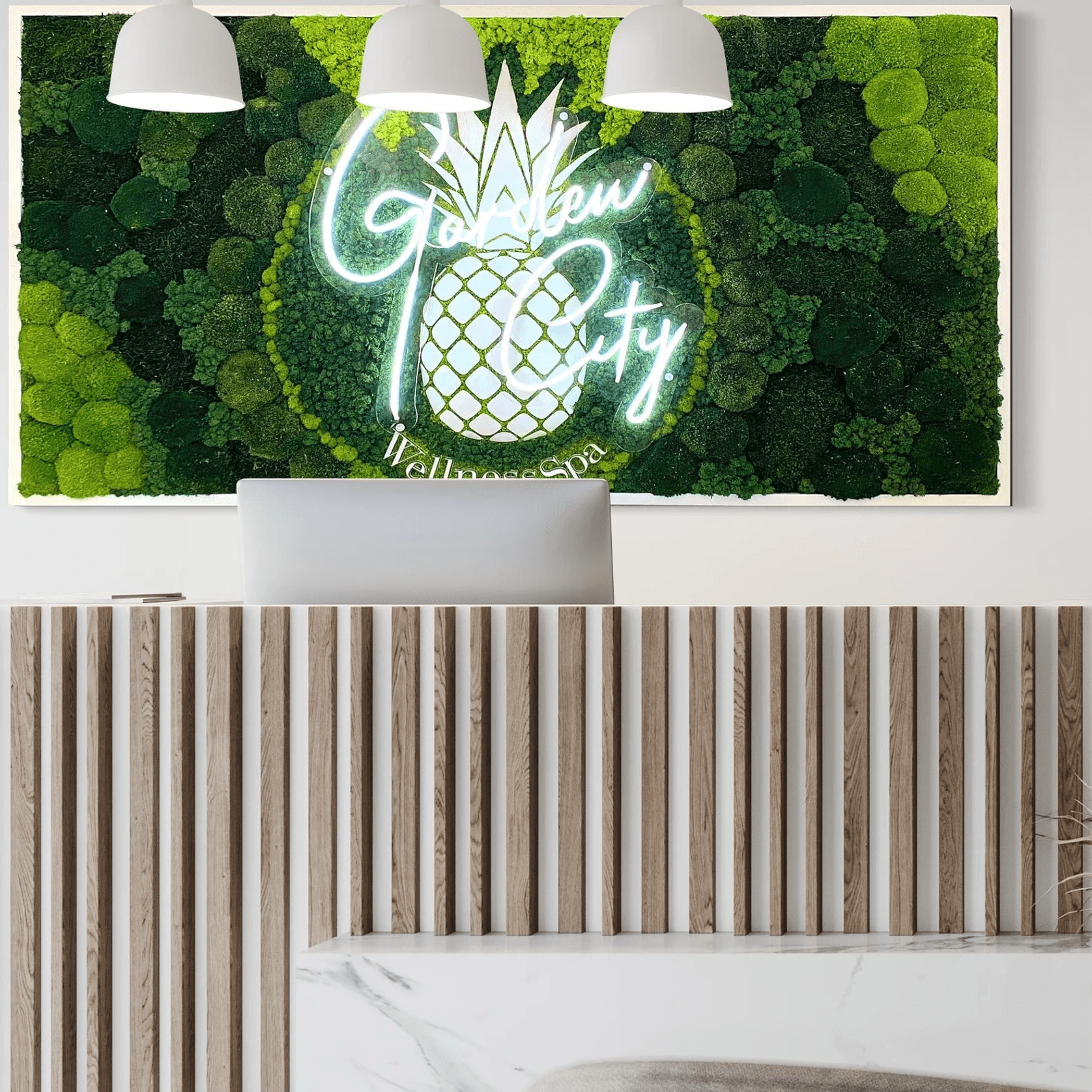 Moss Wall Art - Custom Business Logo/Signage gallery detail image