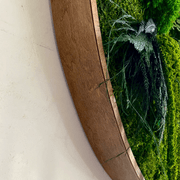 Round Moss Wall Art - L Forest gallery detail image