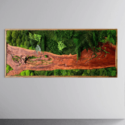 Moss Wall Art - Live Edge Wood gallery detail image