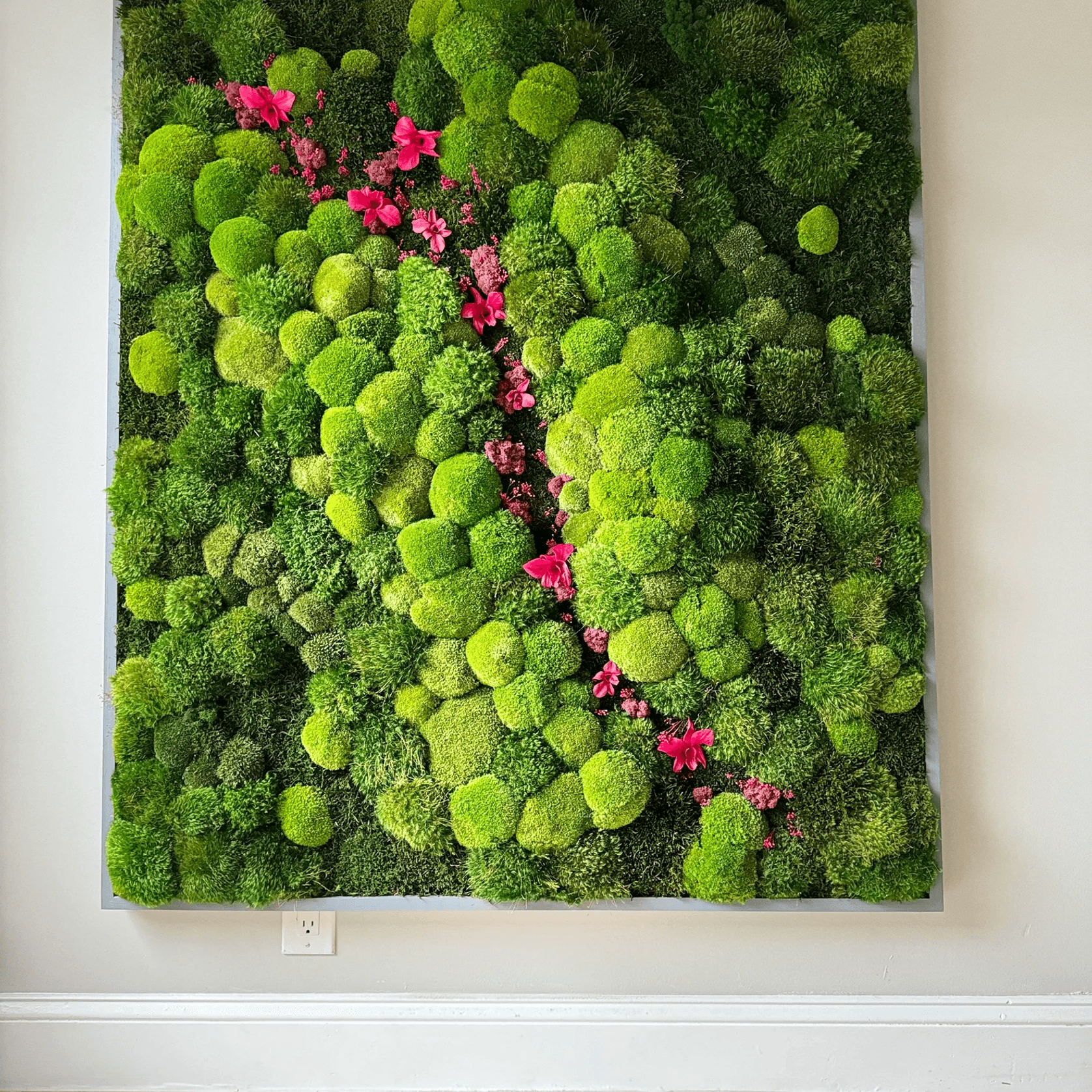 Moss Wall Art - Orchids gallery detail image