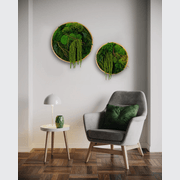 Round Moss Wall Art - Enchanted Forest gallery detail image