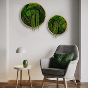 Round Moss Wall Art - Enchanted Forest gallery detail image